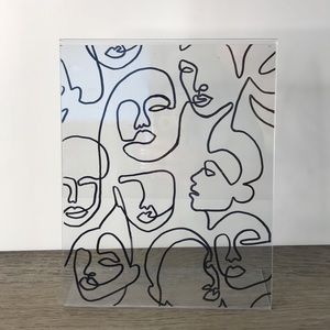 Line art home decor